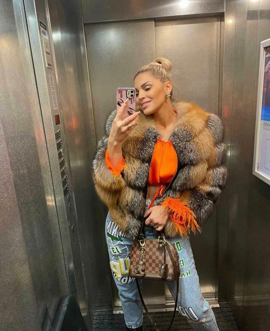 COAT WITH 3/4 SLEEVES
